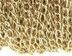GP Stainless Steel, Curb Chain, 4x3x0.4mm, 65 Feet, 65gms/2.29oz