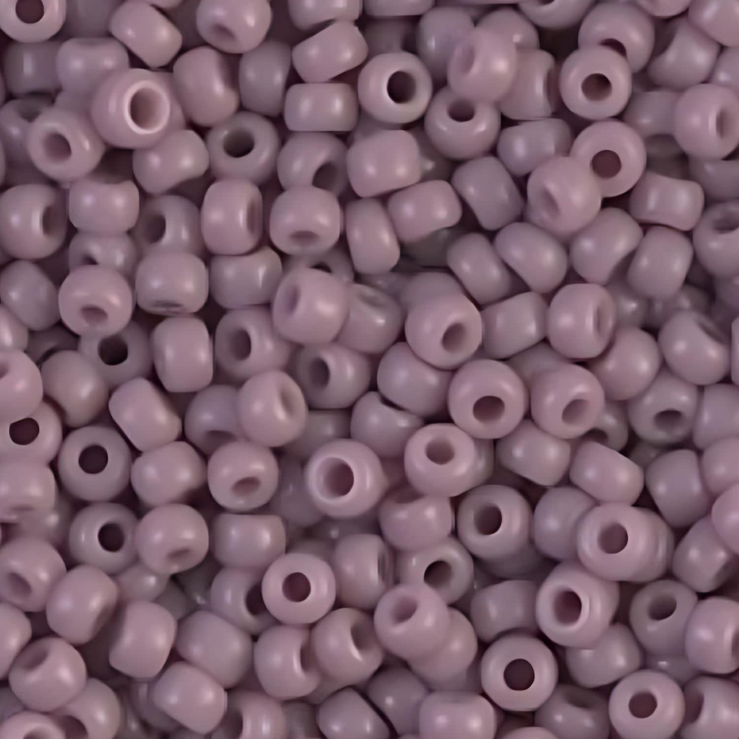#8 Miyuki Seed Beads - Opaque Mauve, 8-9410-TB, Approx 858 Beads/22 Grams, 1 five inch tube