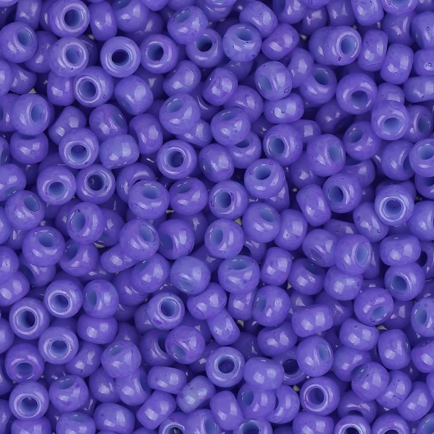 #11 Miyuki Seed Beads - Opaque Purple, 11-91477-TB, Approx 24 Grams, 1 five inch tube