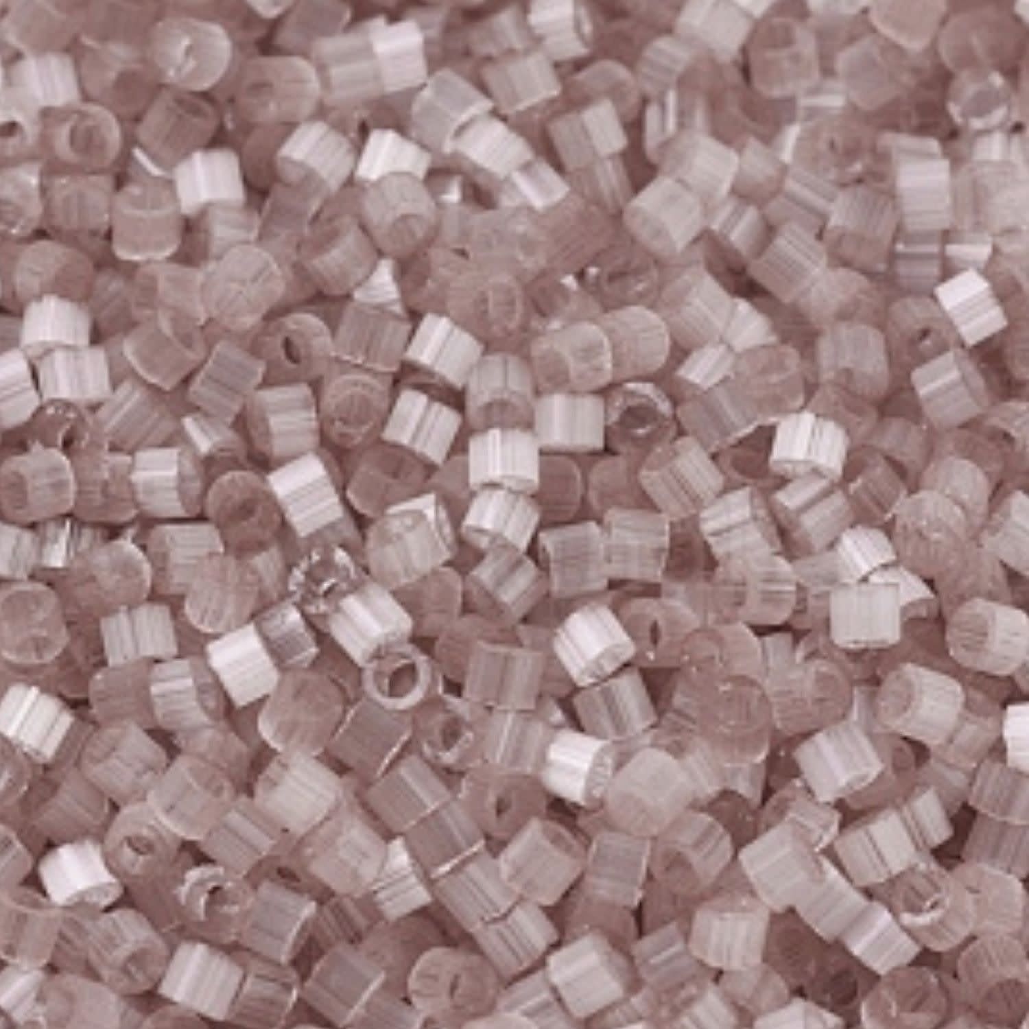 #11 Delica Seed Beads, Satin Silk Sandstone, DB826-TB, Approx 1440 Beads, 1 two inch tube, 7.2 grams