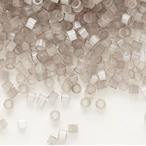 #11 Delica Seed Beads, Satin Silk Taupe, DB827-TB, Approx 1440 Beads, 1 two inch tube, 7.2 grams