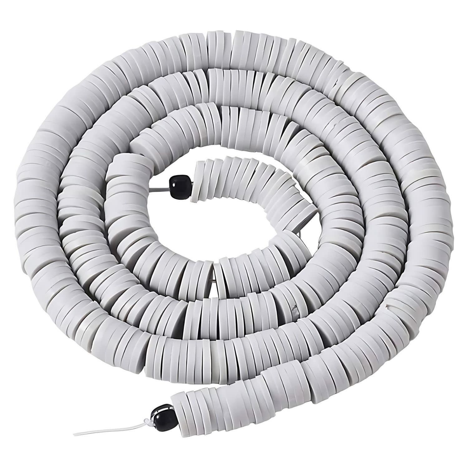 6x1mm Heishi Beads, White, 380-400pcs, 17&quot; Strand, Polymer Clay, 380-400 Beads, 17&quot; Strand, 21gms/0.74oz
