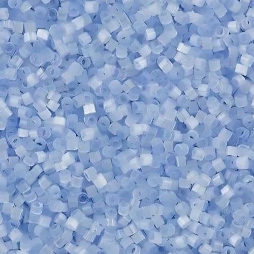 #11 Delica Seed Beads, Satin Silk Light Blue, DB831-TB, Approx 1440 Beads, 1 two inch tube, 7.2 grams