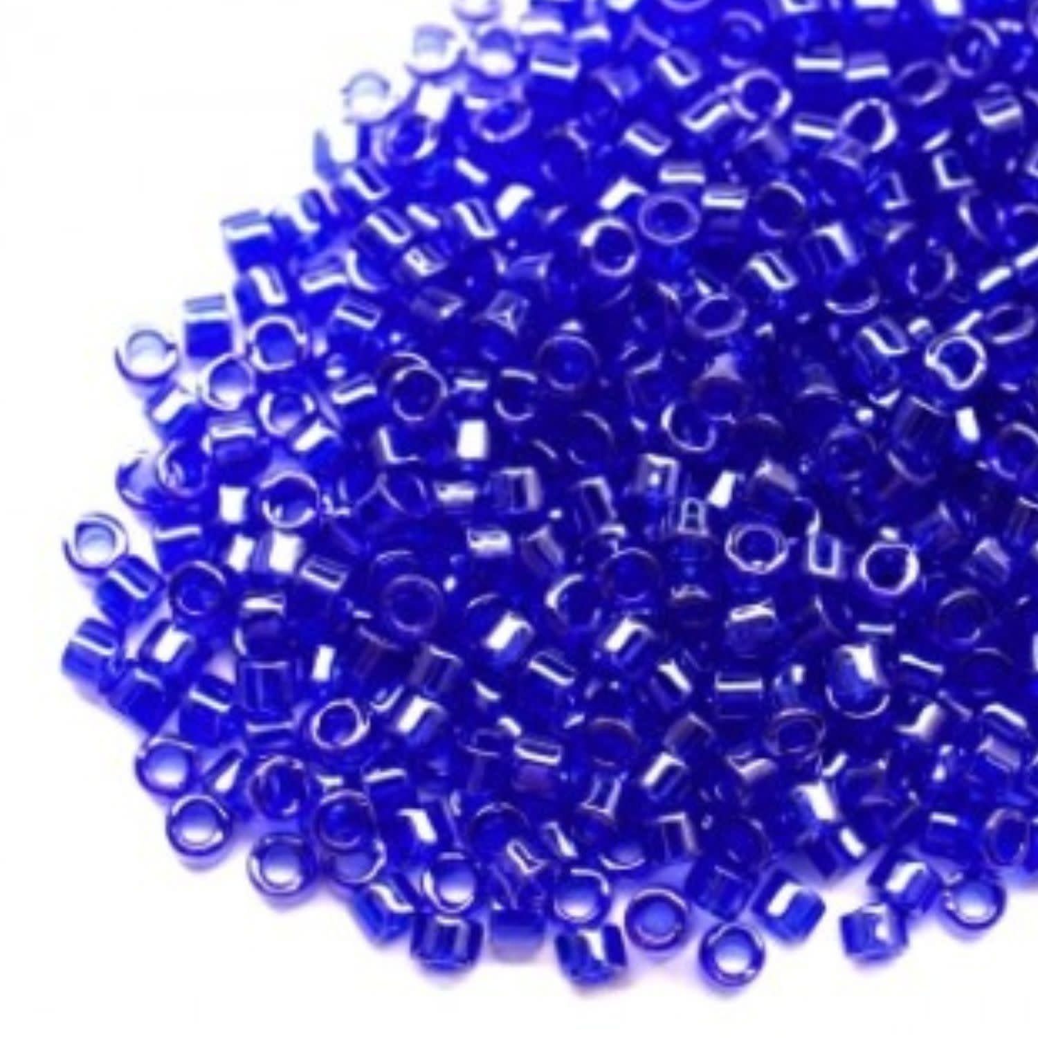 #11 Delica Seed Beads, Transparent Luster Beryl Blue, DB1896-TB, Approx 1440 Beads, 1 two inch tube, 7.2 grams