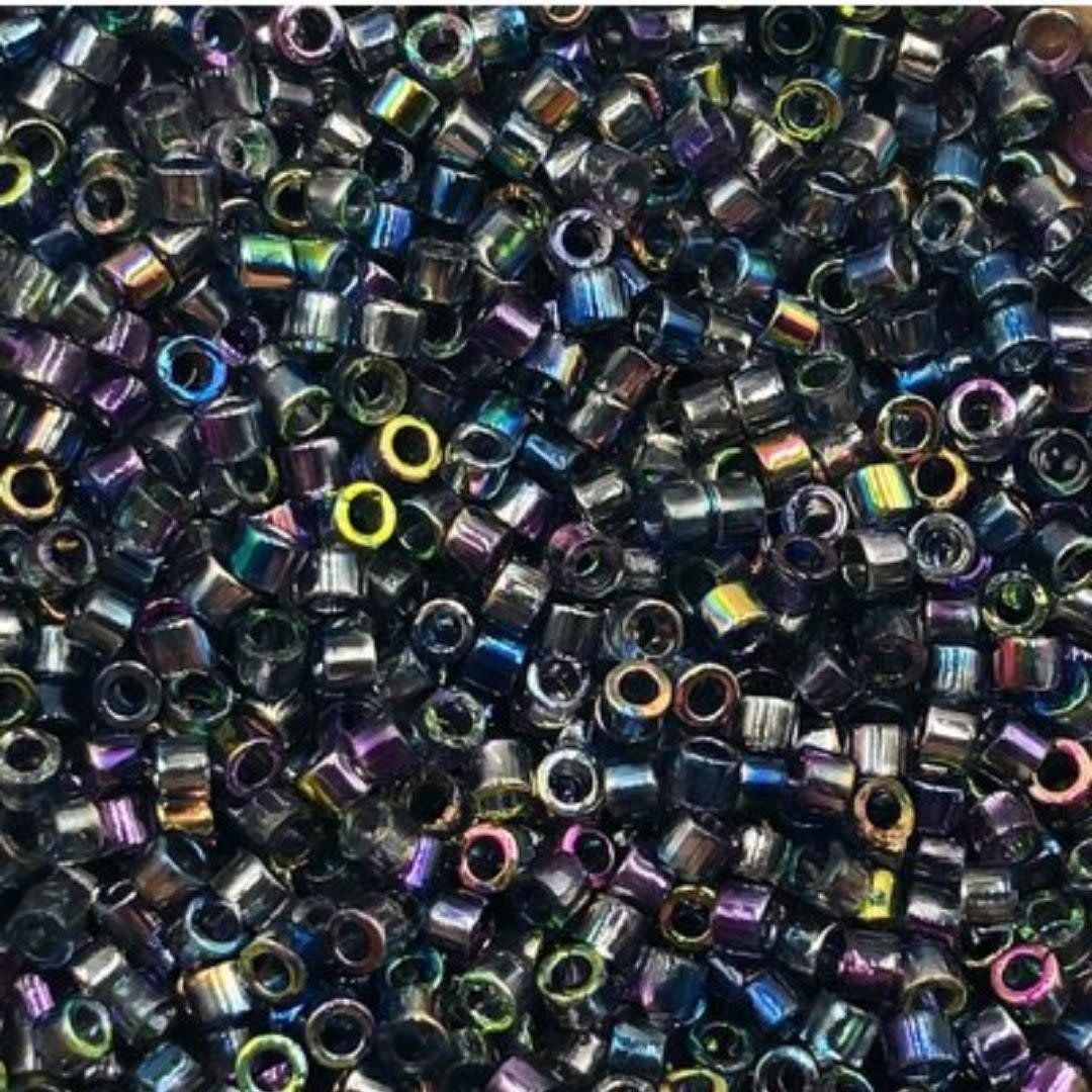 #11 Delica Seed Beads, Magic Blue, DB2206-TB, Approx 1440 Beads, 1 two inch tube, 7.2 grams