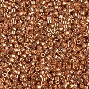 #11 Delica Seed Beads, Duracoat Galvanized Muscat, DB1836-TB, Approx 1440 Beads, 1 two inch tube, 7.2 grams