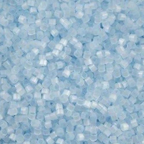 #11 Delica Seed Beads, Satin Silk Pale Aqua Blue, DB830-TB, Approx 1440 Beads, 1 two inch tube, 7.2 grams