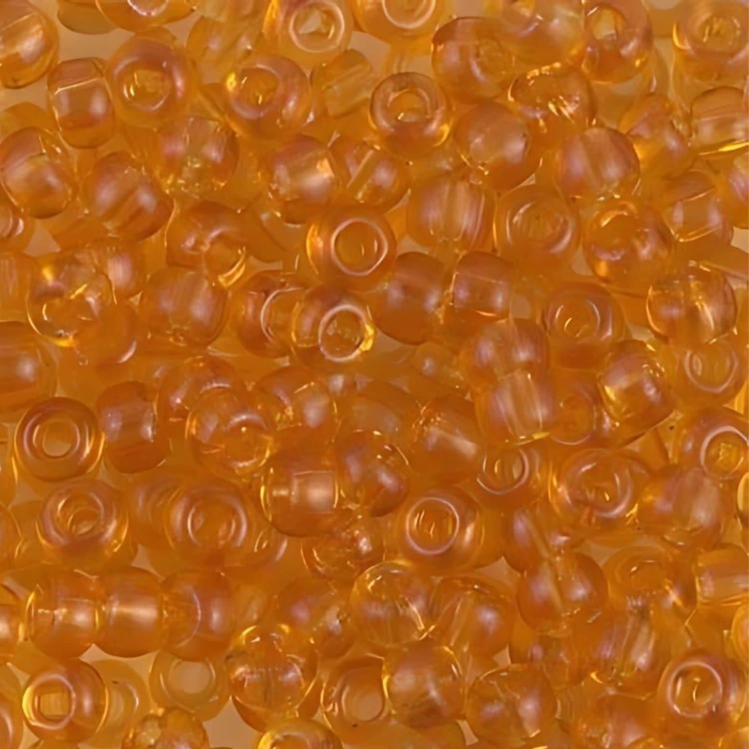 #11 Miyuki Seed Beads - Transparent Topaz, 11-9133-TB, Approx 24 Grams, 1 five inch tube