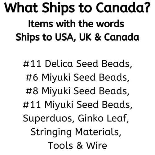 WHAT SHIPS TO CANADA?