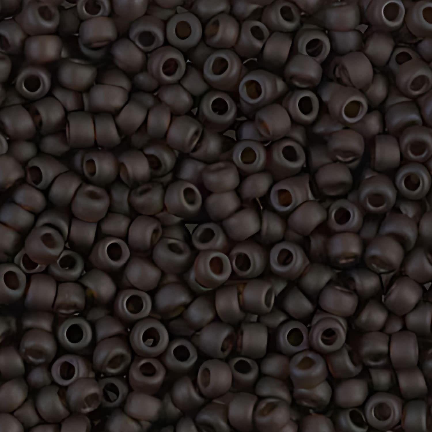 #8 Miyuki Seed Beads - Matte Transparent Root Beer, 8-9135F-TB, Approx 858 Beads/22 Grams, 1 five inch tube