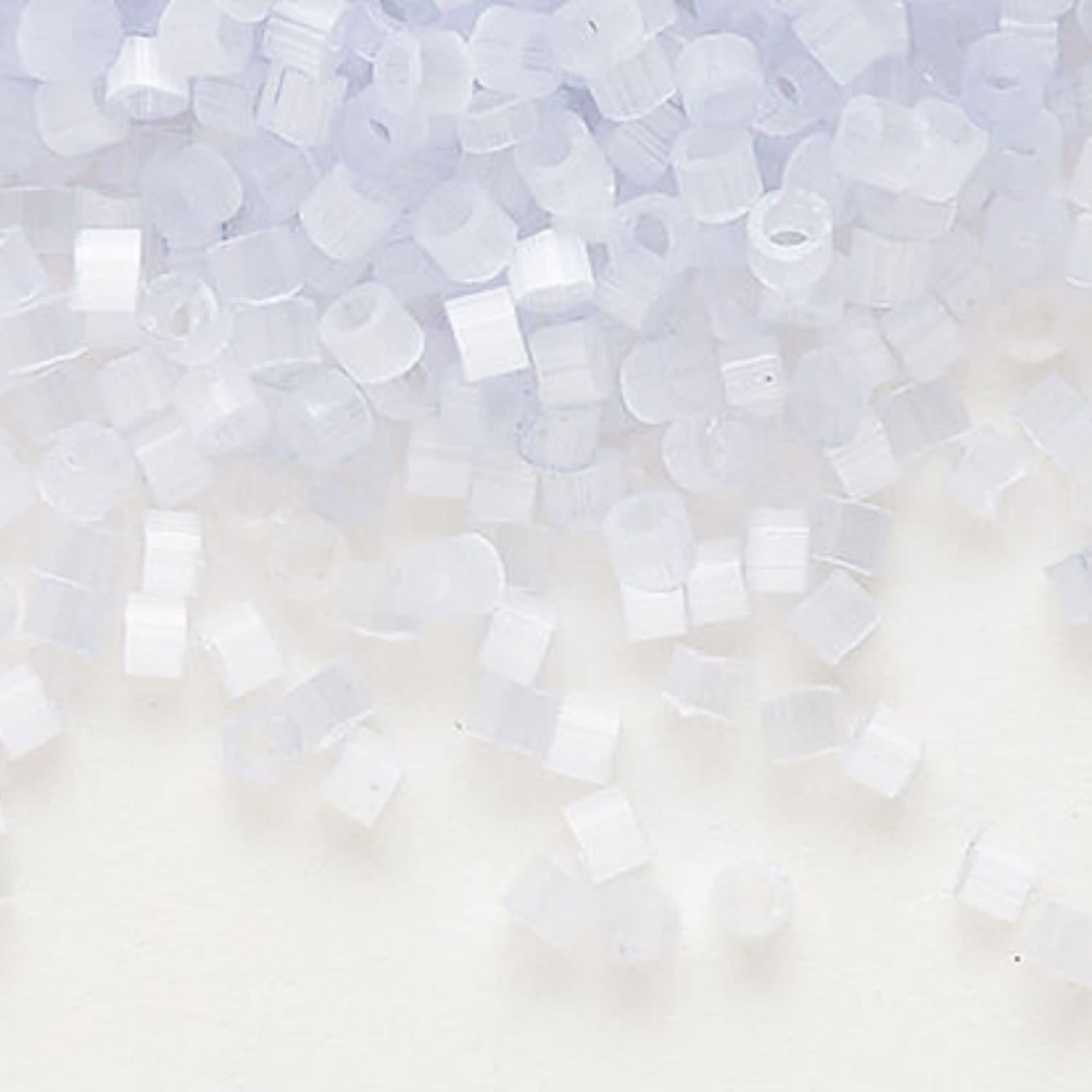 #11 Delica Seed Beads, Satin Silk Pale Lavender, DB832-TB, Approx 1440 Beads, 1 two inch tube, 7.2 grams