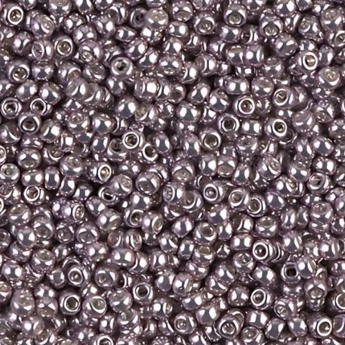 #11 Miyuki Seed Beads - Galvanized Dusty Lilac, 11-91062D-TB, Approx 24 Grams, 1 five inch tube