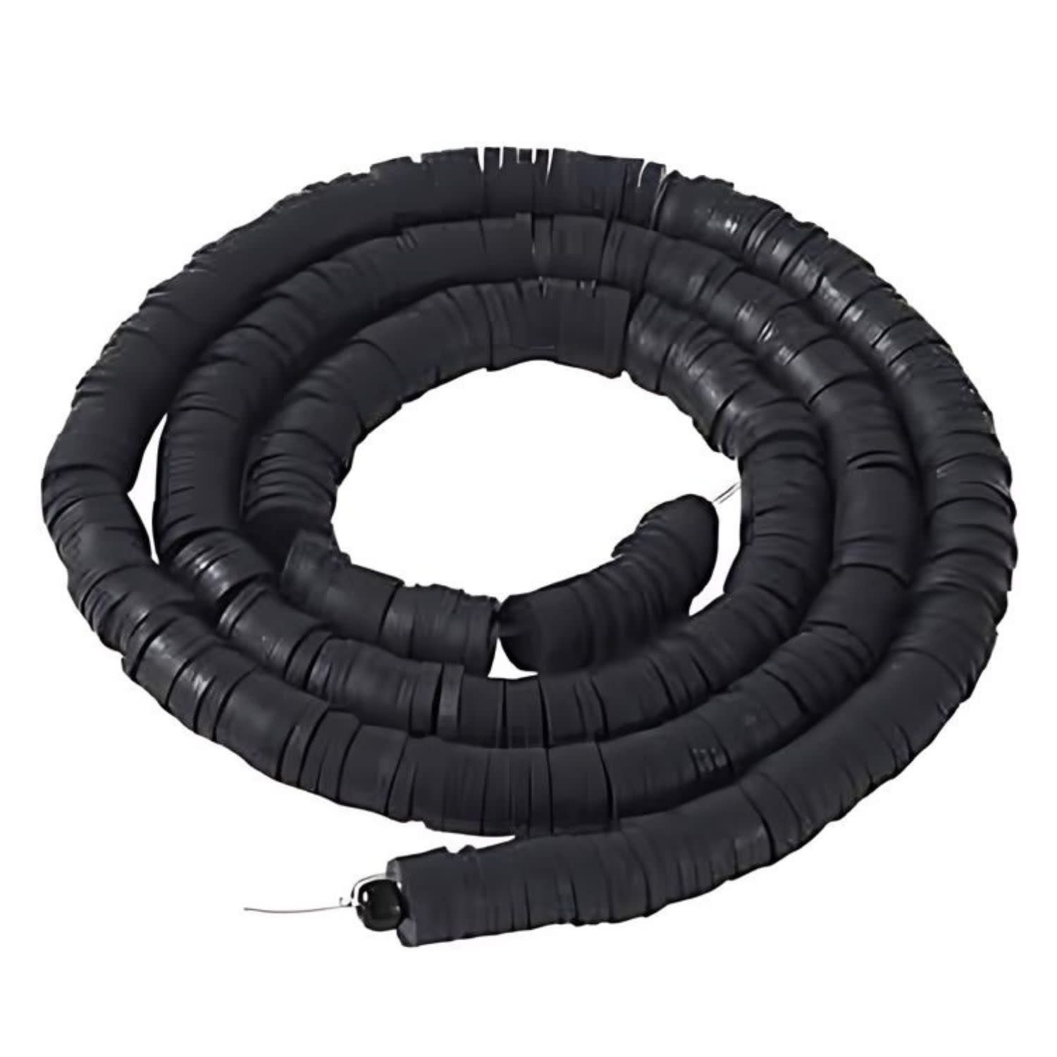 6x1mm Heishi Beads, Black, 380-400pcs, 17&quot; Strand, Polymer Clay, 21gms/0.74oz