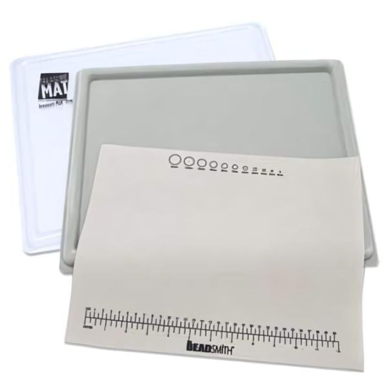 Bead Mat &amp; Tray Board Combo, w/Clear Cover, 11&quot;x14&quot;