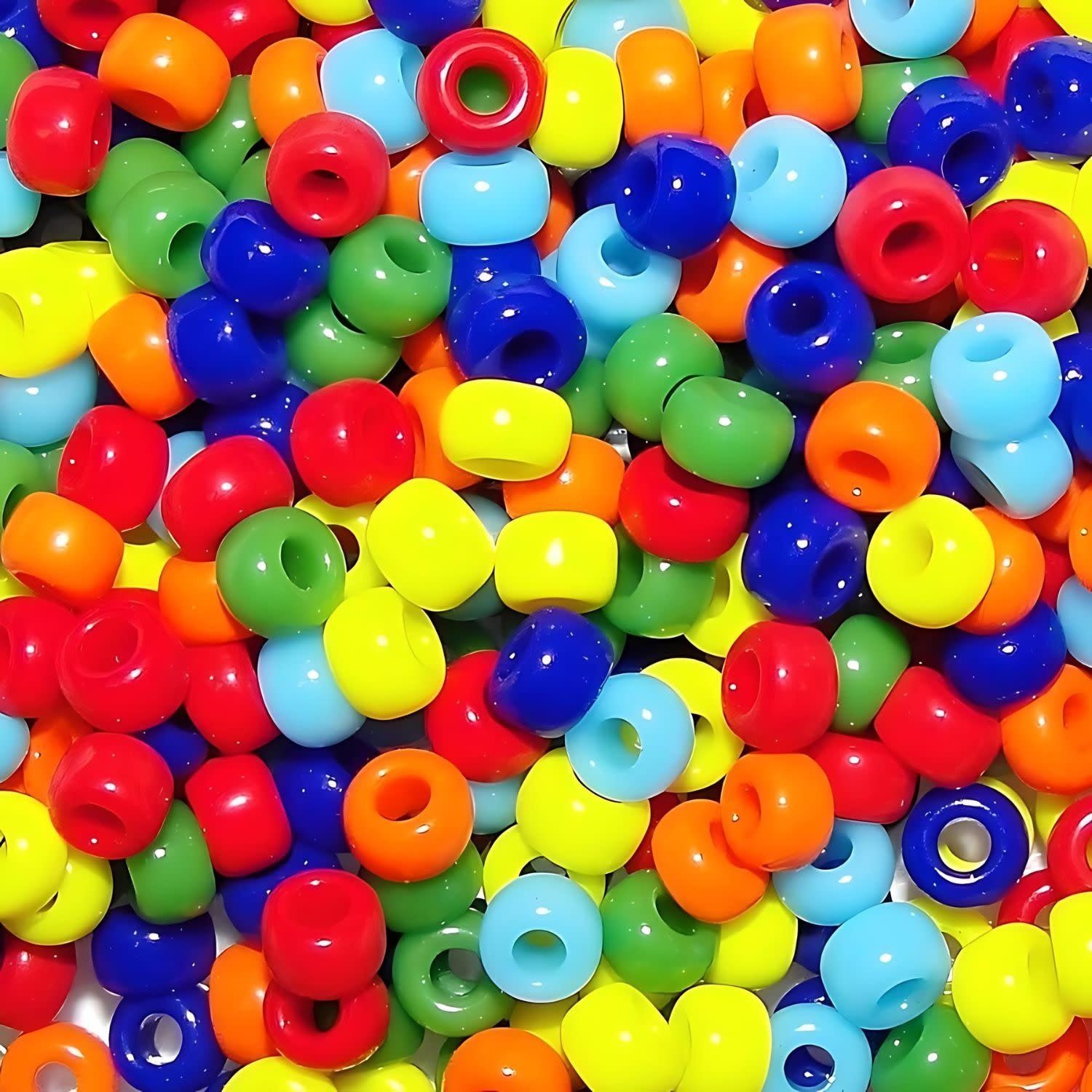 #8 Miyuki Seed Beads - Mix Opaque Rainbow, 8-9MIX37-TB, Approx 858 Beads/22 Grams, 1 five inch tube