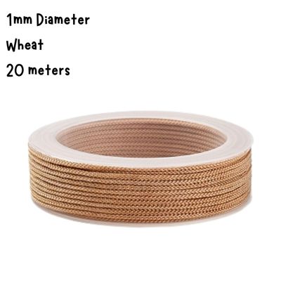 1mm Wheat, Chinese Knotting Cord, 20 Meters, 33gms/1.16oz