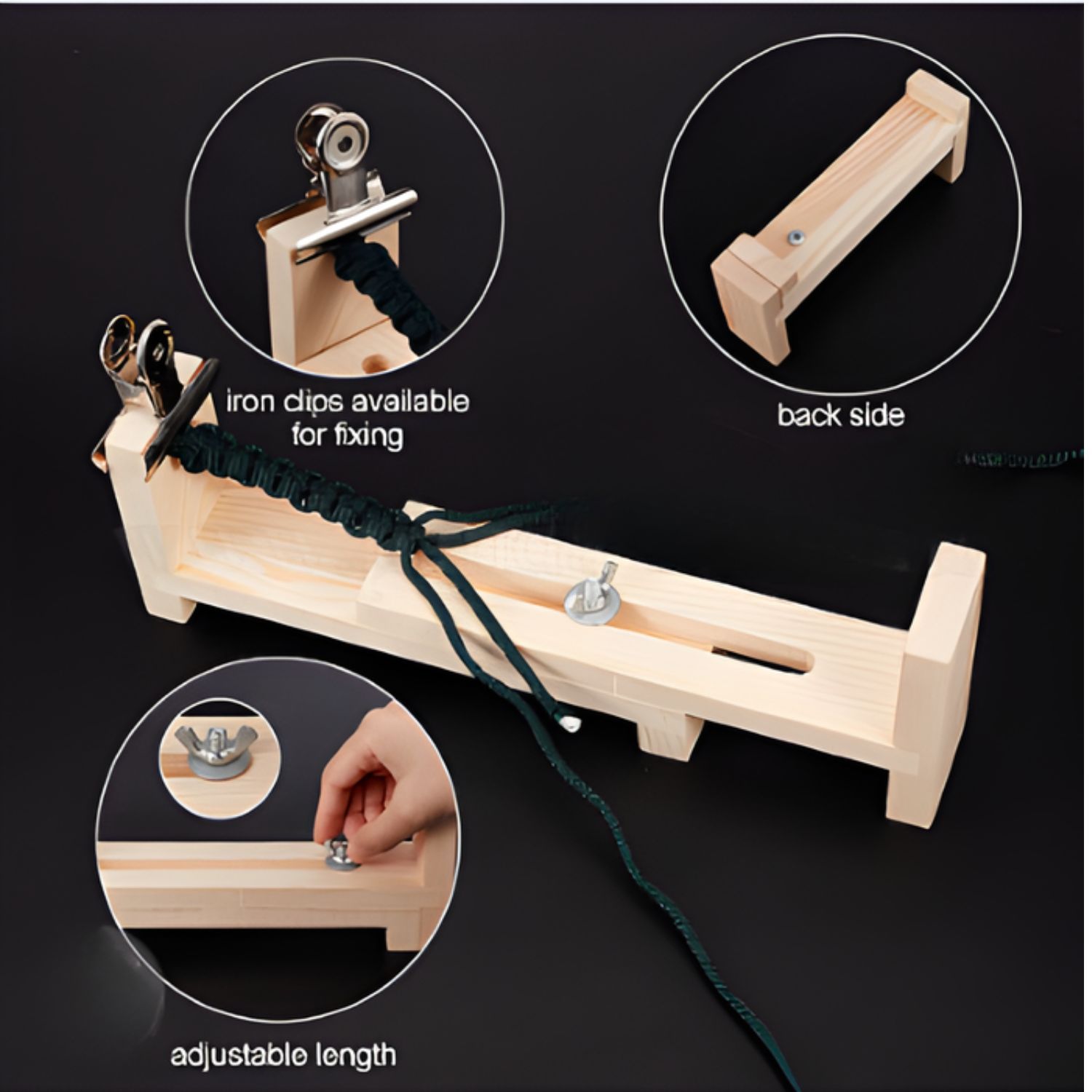 Paracord Bracelet Maker, 2 Sets, 8.35"x1.77"x3.43", 416gms/14.67oz