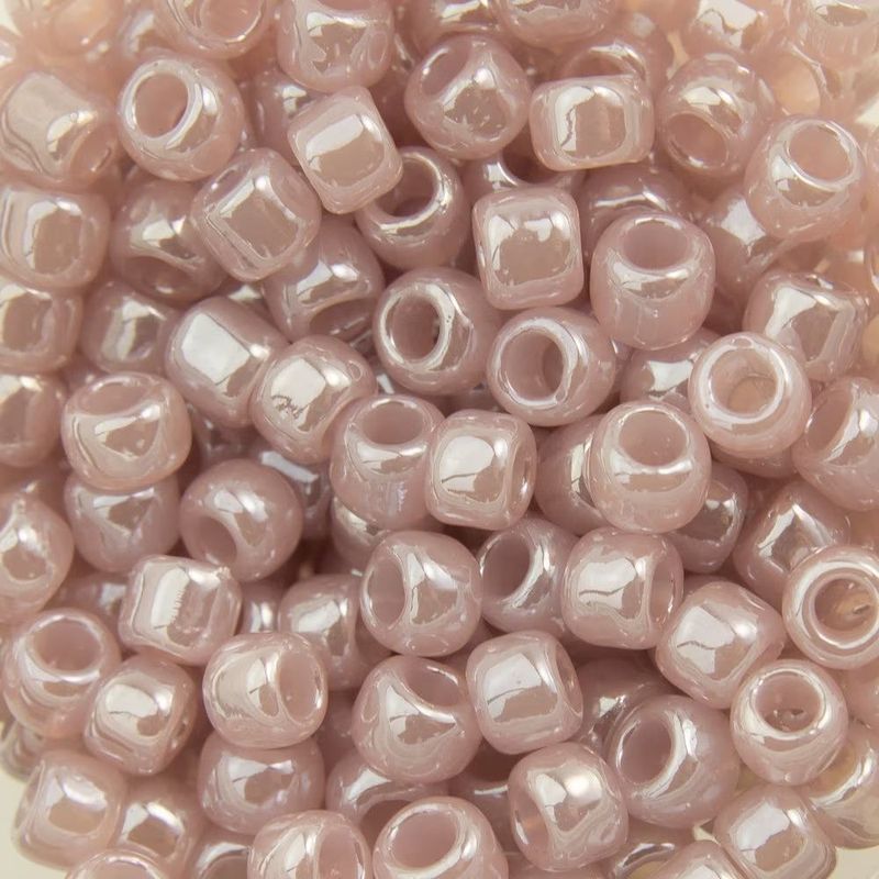 #8 Toho Seed Beads, Ceylon Grape Mist Lilac, 3x3mm, 10 Grams/0.38oz