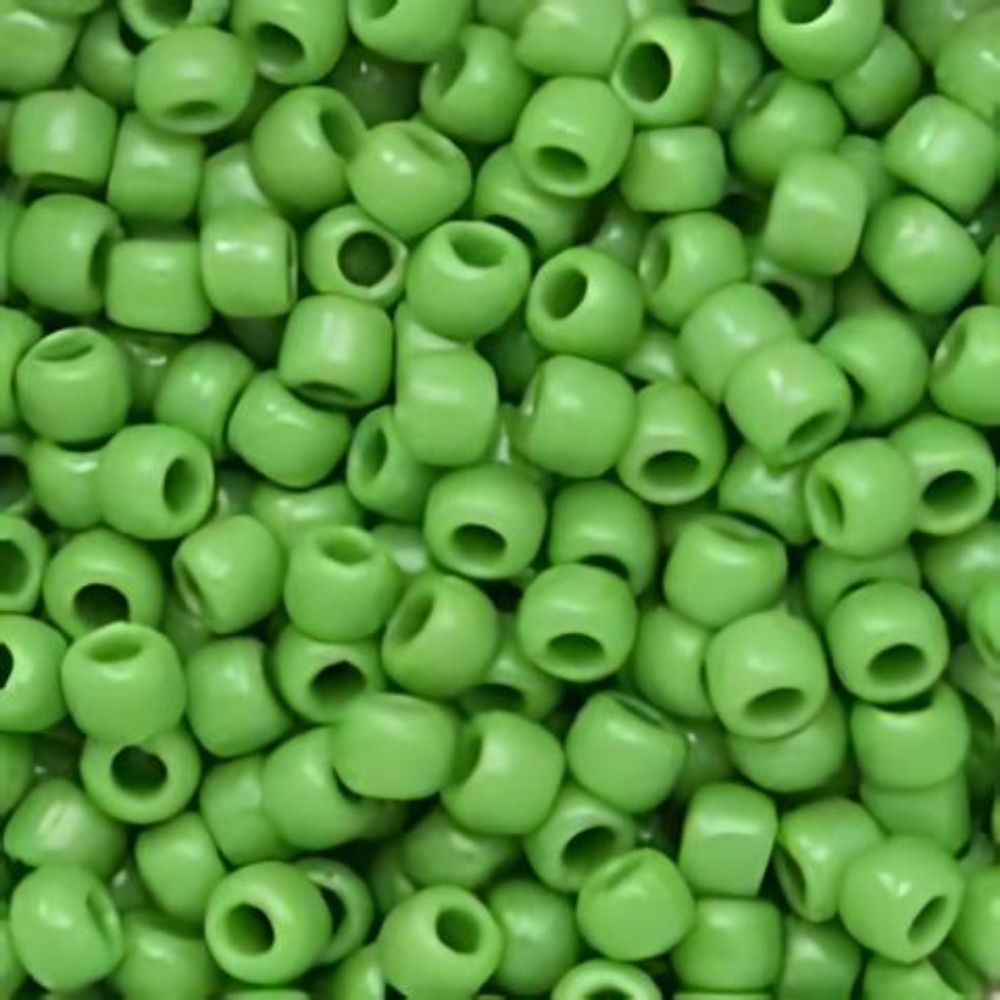 #8 Toho Seed Beads, Opaque Mint Green, 3x3mm, 10 Grams/0.38oz