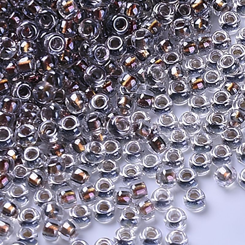 #11 Miyuki Rocailles Seed Beads - Copper Red Lined Crystal, 11-3202, 10 Grams/0.35oz, Approx 1110pcs