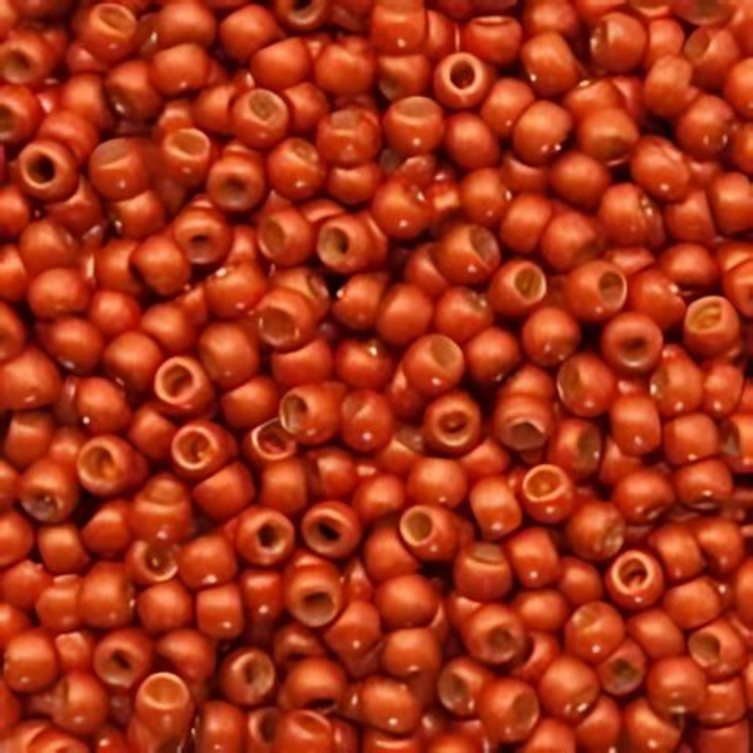 #11 Toho Seeds Beads Matte Galvanized Saffron, Permanent Finish, 2x2mm, 10 Grams/0.35oz, Approx 1110pcs