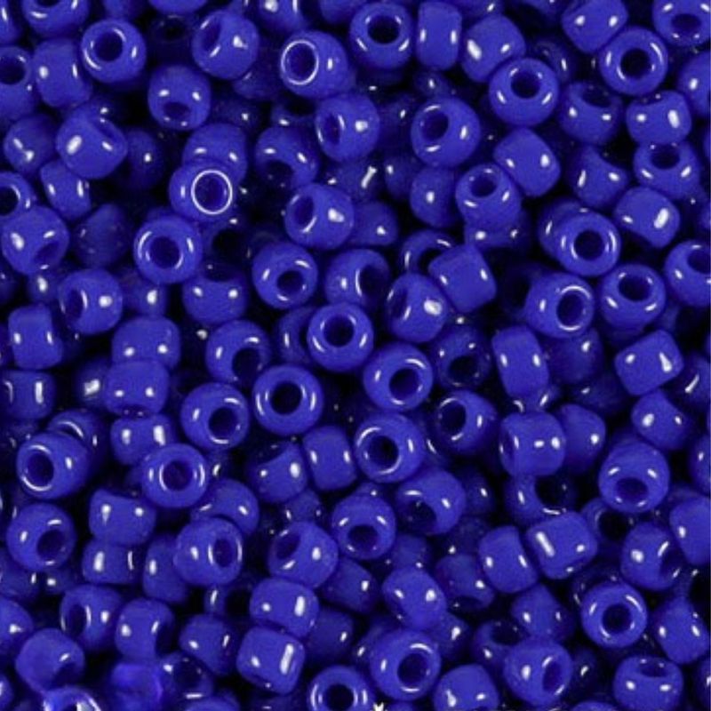 #11 Toho Seed Beads, Opaque Navy Blue, 2x2mm, 10 Grams/0.35oz, Approx 1110pcs