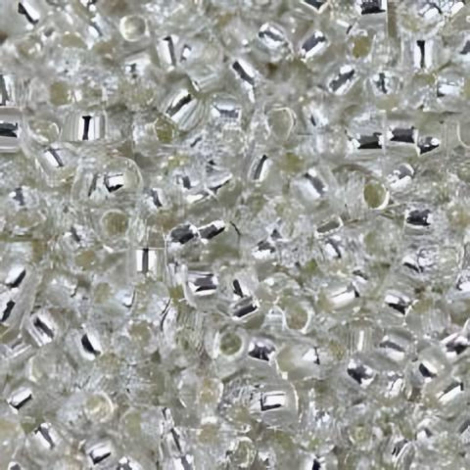 #11 Toho Seed Beads, Silver Lined Crystal, 2x2mm, 10 Grams/0.35oz, Approx 1110pcs