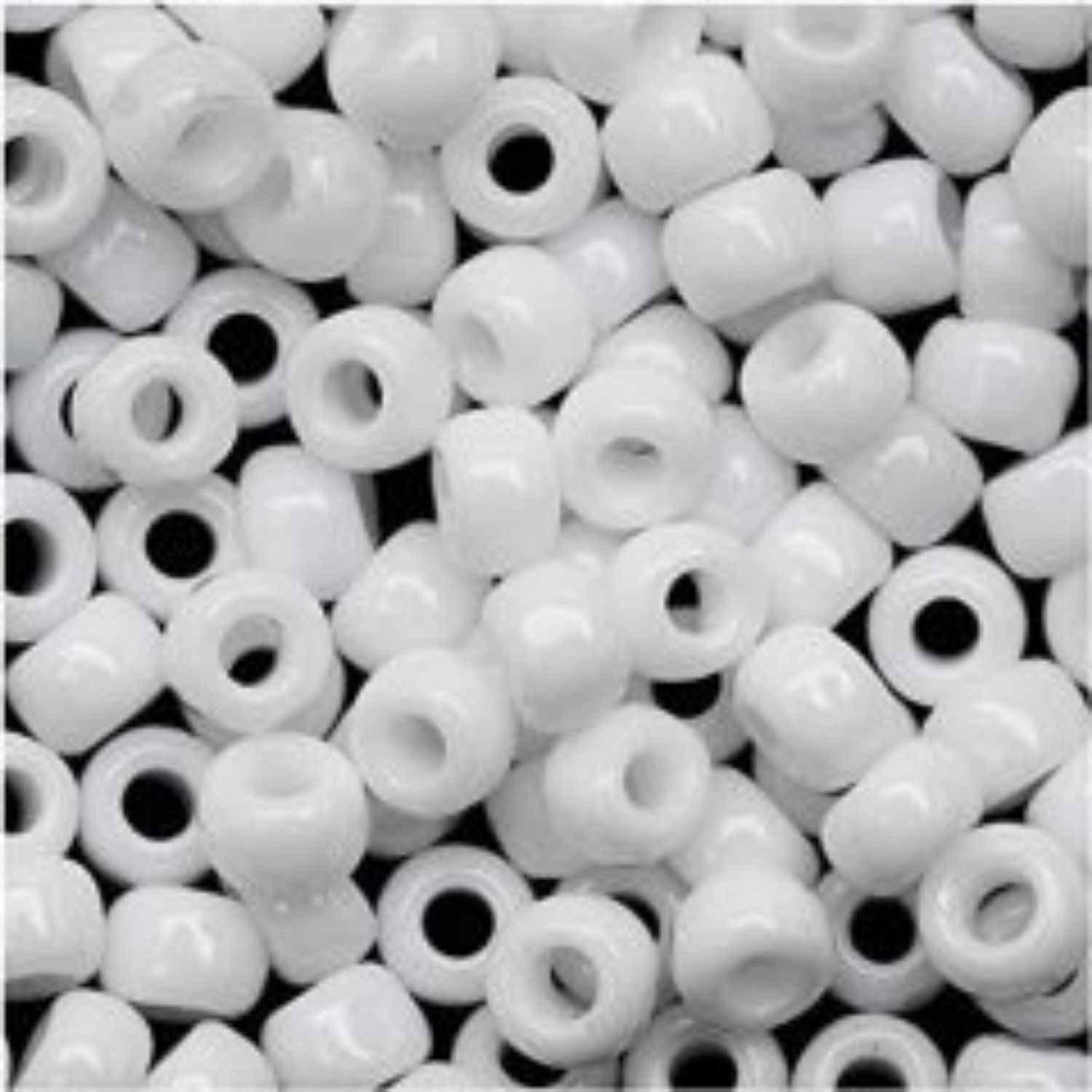 #6 Toho Seed Beads, Opaque White, 4x4mm, 10 Grams/0.35oz, Approx 222pcs