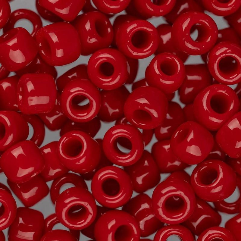 #6 Toho Seed Beads, Opaque Pepper Red, 4x4mm, 10 Grams/0.35oz, Approx 222pcs
