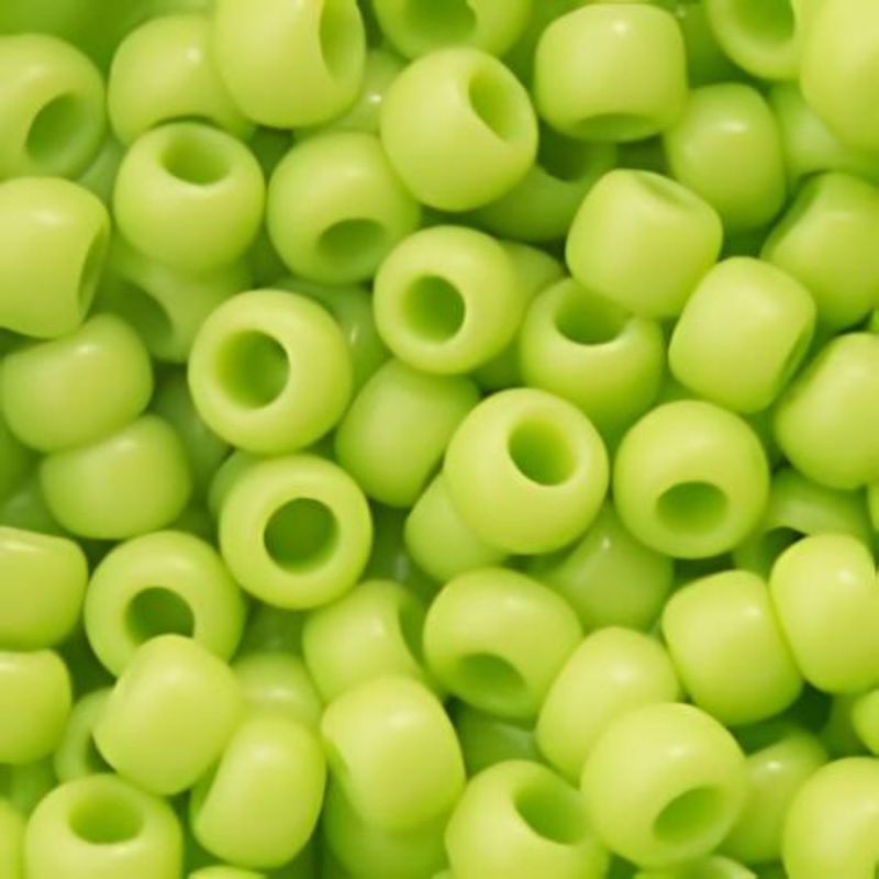 #6 Toho Seed Beads, Opaque Sour Apple, 4x4mm, 10 Grams/0.35oz, Approx 222pcs