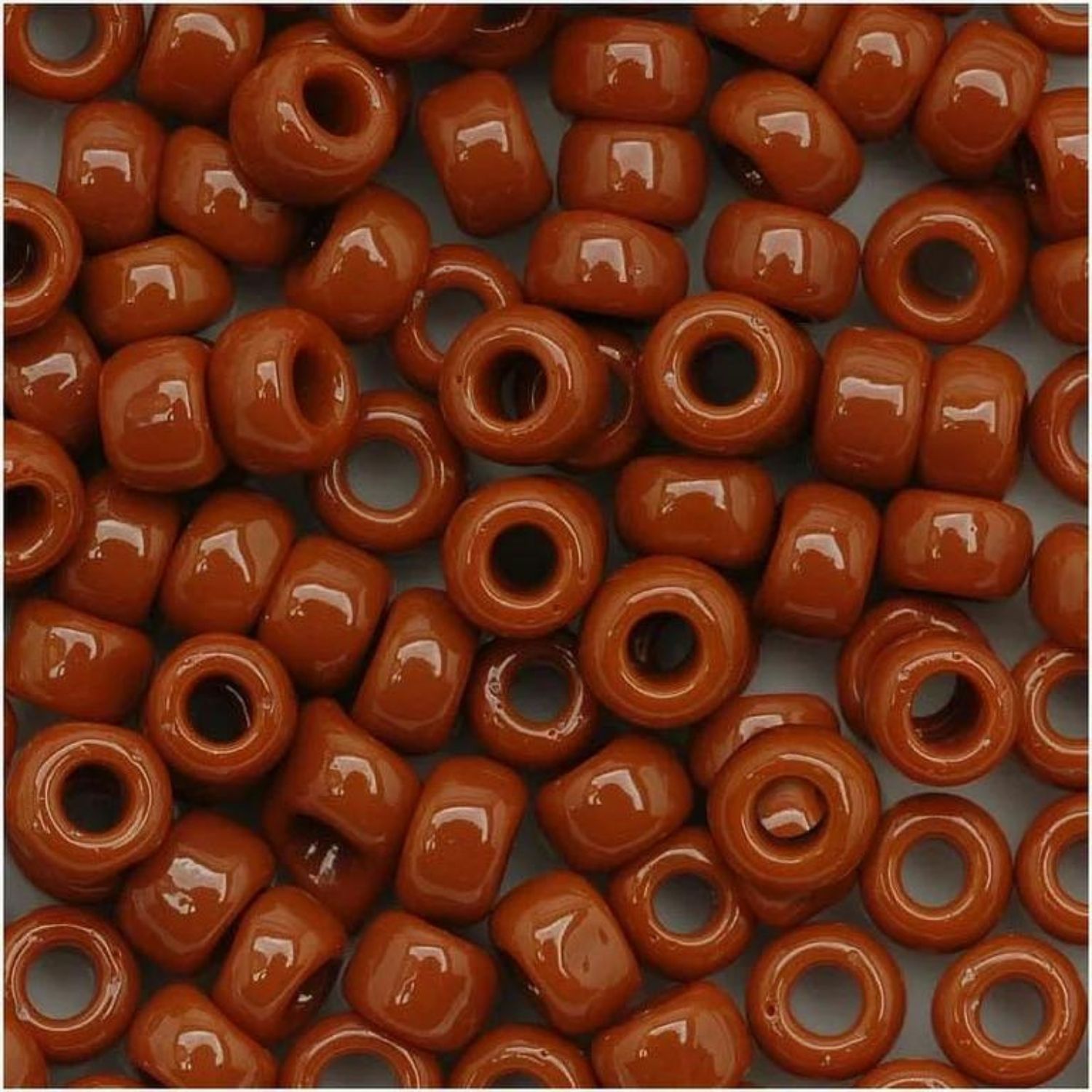 #6 Toho Seed Beads, Opaque Terra Cotta, 4x4mm, 10 Grams/0.35oz, Approx 222pcs