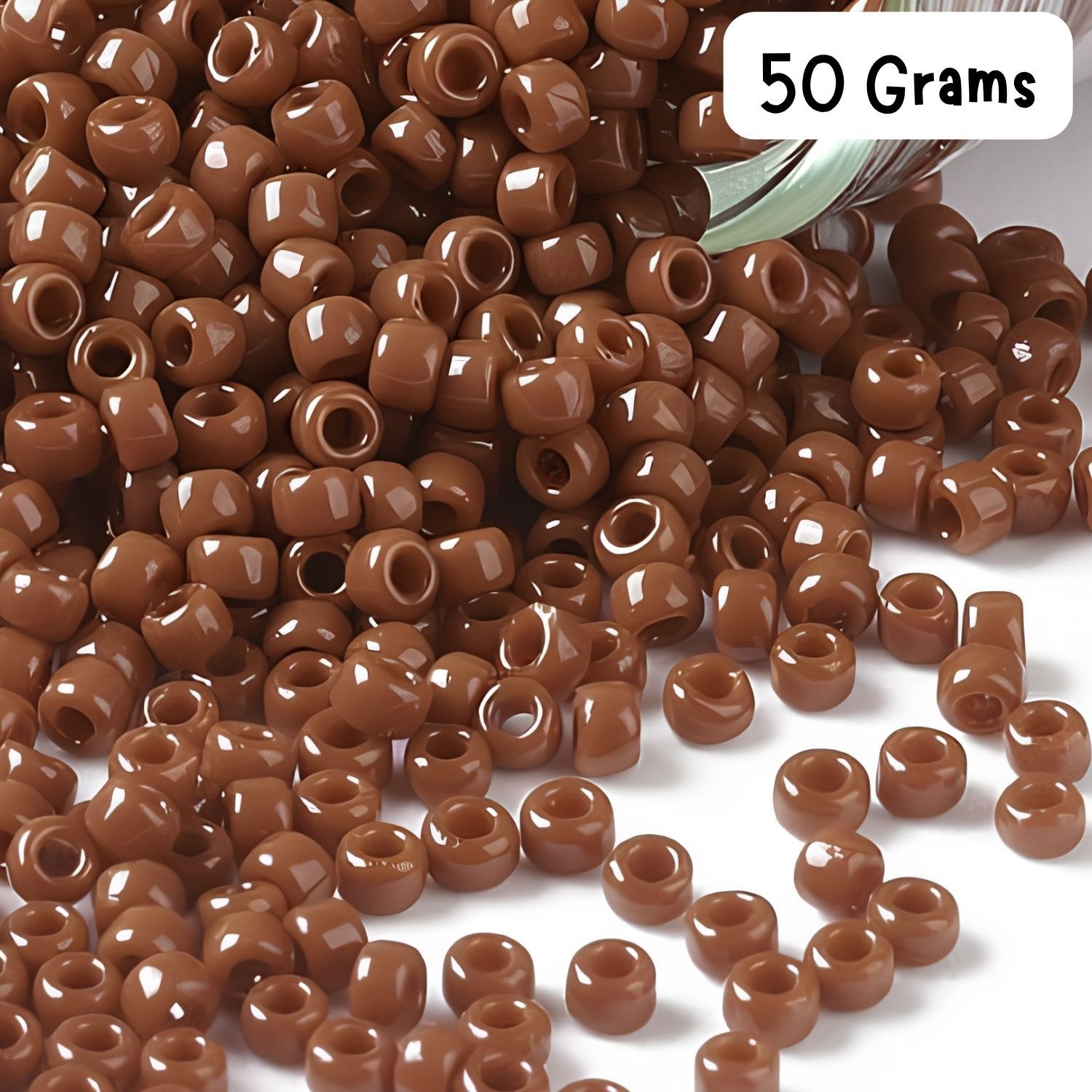 #11 Toho Seed Beads, Opaque Terra Cotta, 2x2mm, 50 Grams/1.87oz, Approx 5555pcs