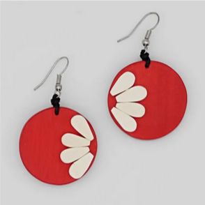 Red He Loves Me Earrings (BP23E06 )