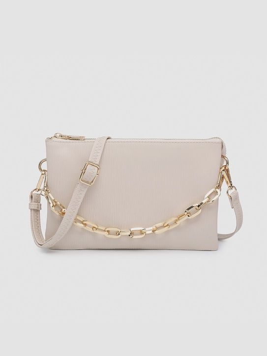 &quot;Izzy&quot; Medium Xbody Purse w/Chain Strap