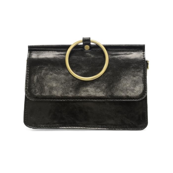 Aria Ring Bag - Liquid Metal, Color: Black