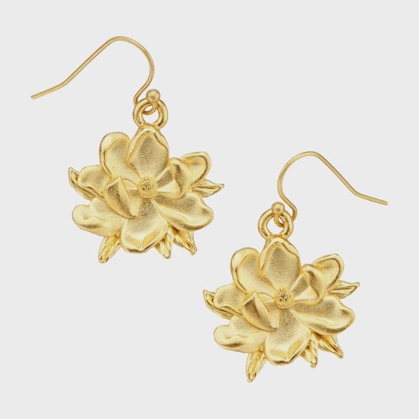 Magnolia Drop Earrings