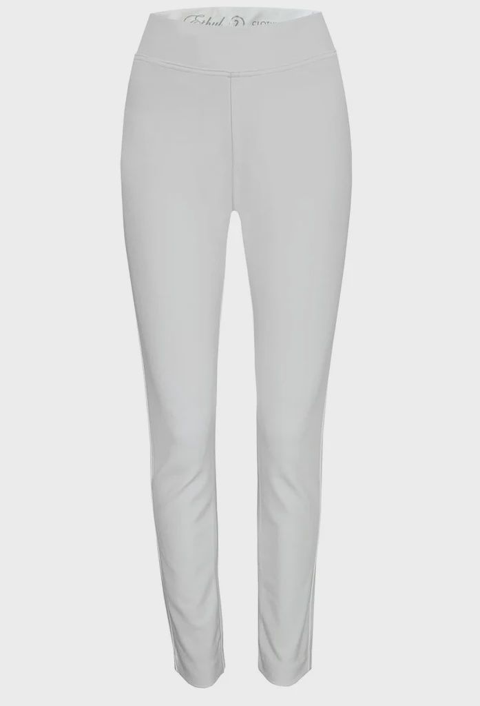 Ethyl &quot;Status&quot; Ponte Basic Legging (6558PWHT)