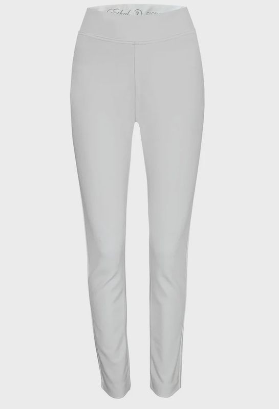 Ethyl &quot;Status&quot; Ponte Basic Legging (6558PWHT)