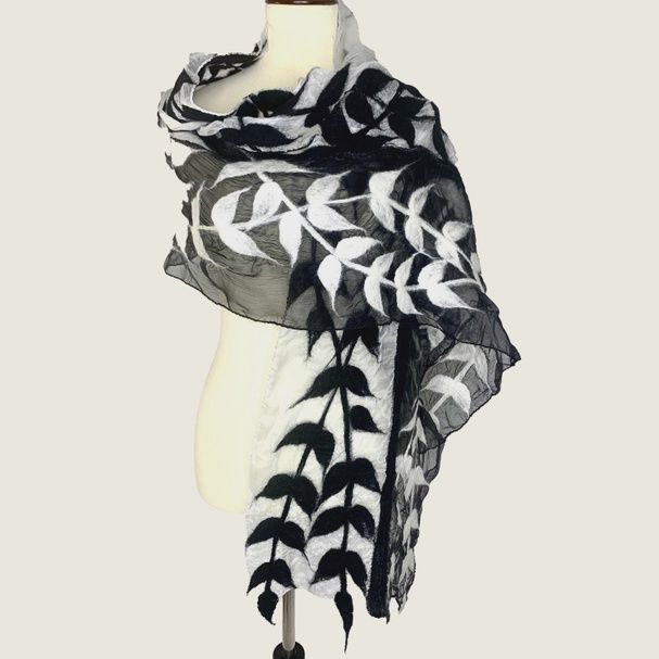 Pomegranate Moon &quot;Split Vine&quot; Scarf