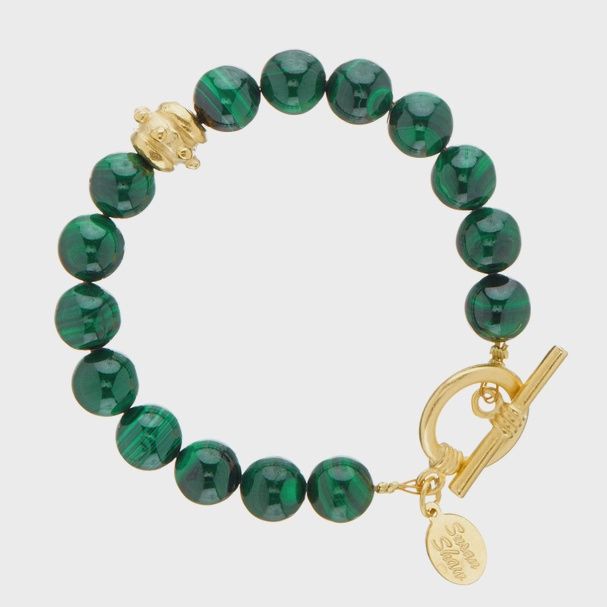 Bentley Stone Bracelet, Material: Malachite