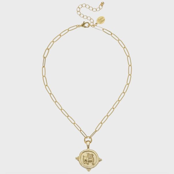 Bulldog Paperclip Necklace