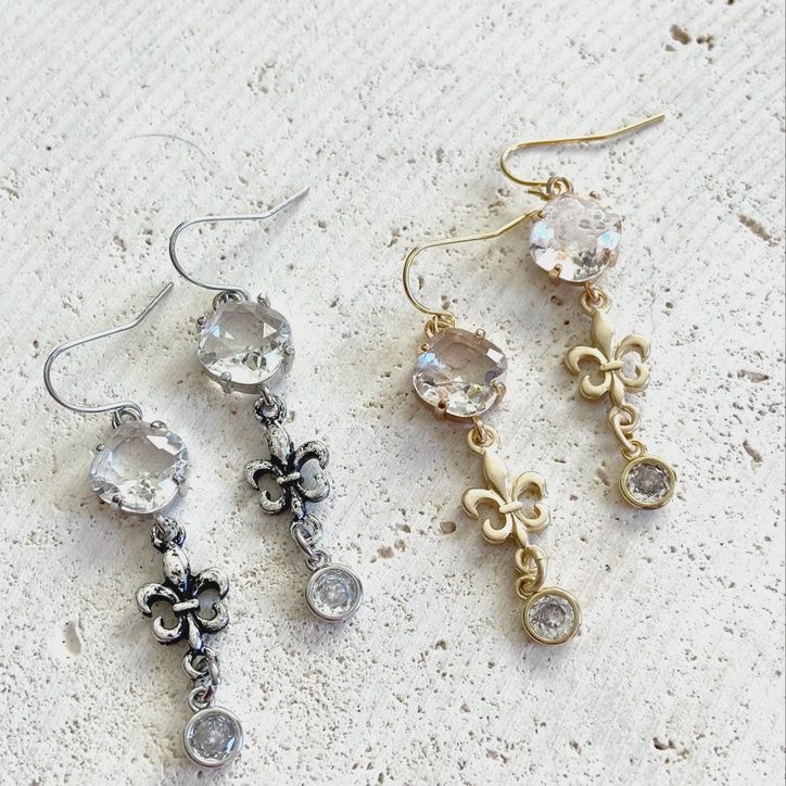 Fleur De Lis Earring (E24116)
