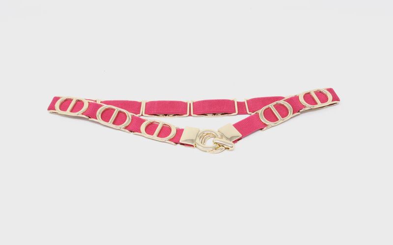 Stretch Belt w/ Oval Metal Links (CINT-22)