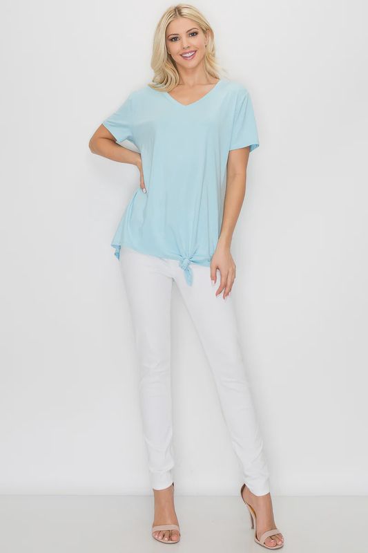Joh. &quot;Kendall&quot; Modal Knit VNeck Top (K8621v)