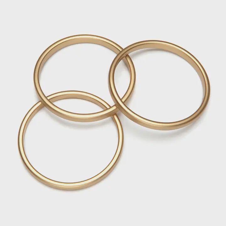 Twiggy Bangle Trio (P2075), Color: Gold
