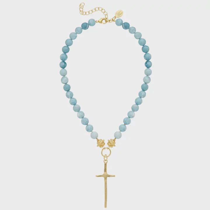 The Nellie Cross Necklace (3045c)