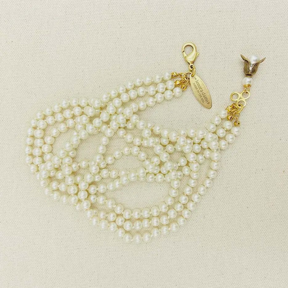 The Audrey Pearl Wrap Bracelet