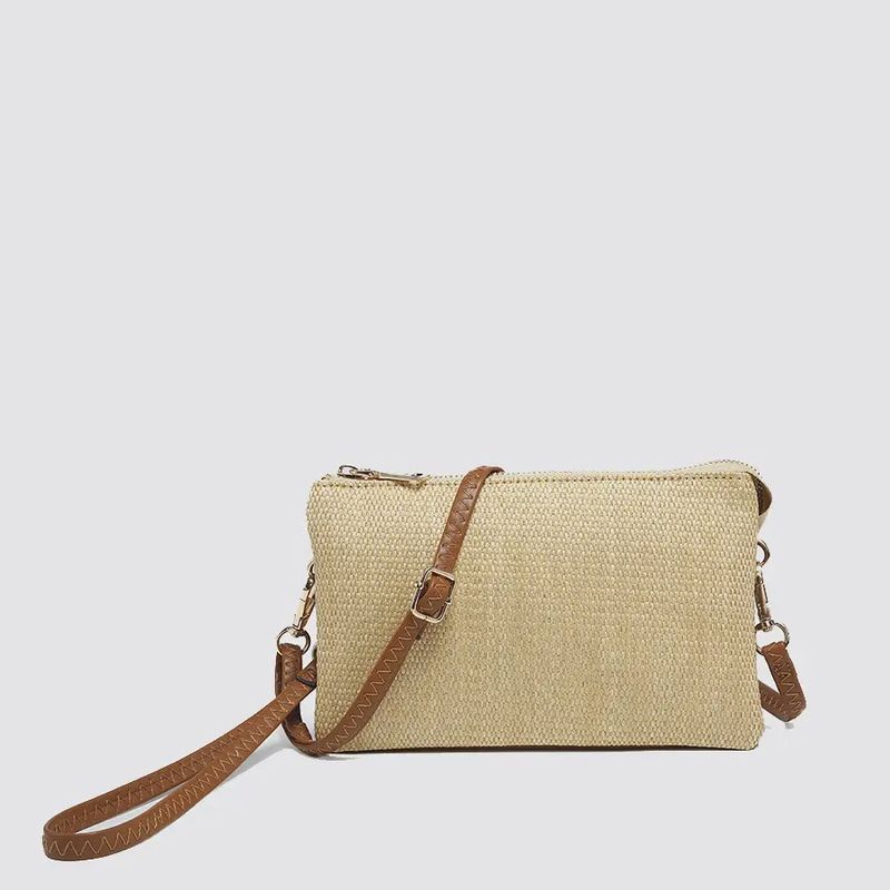 &quot;Riley&quot; Small Xbody/Wristlet (Micro Straw)
