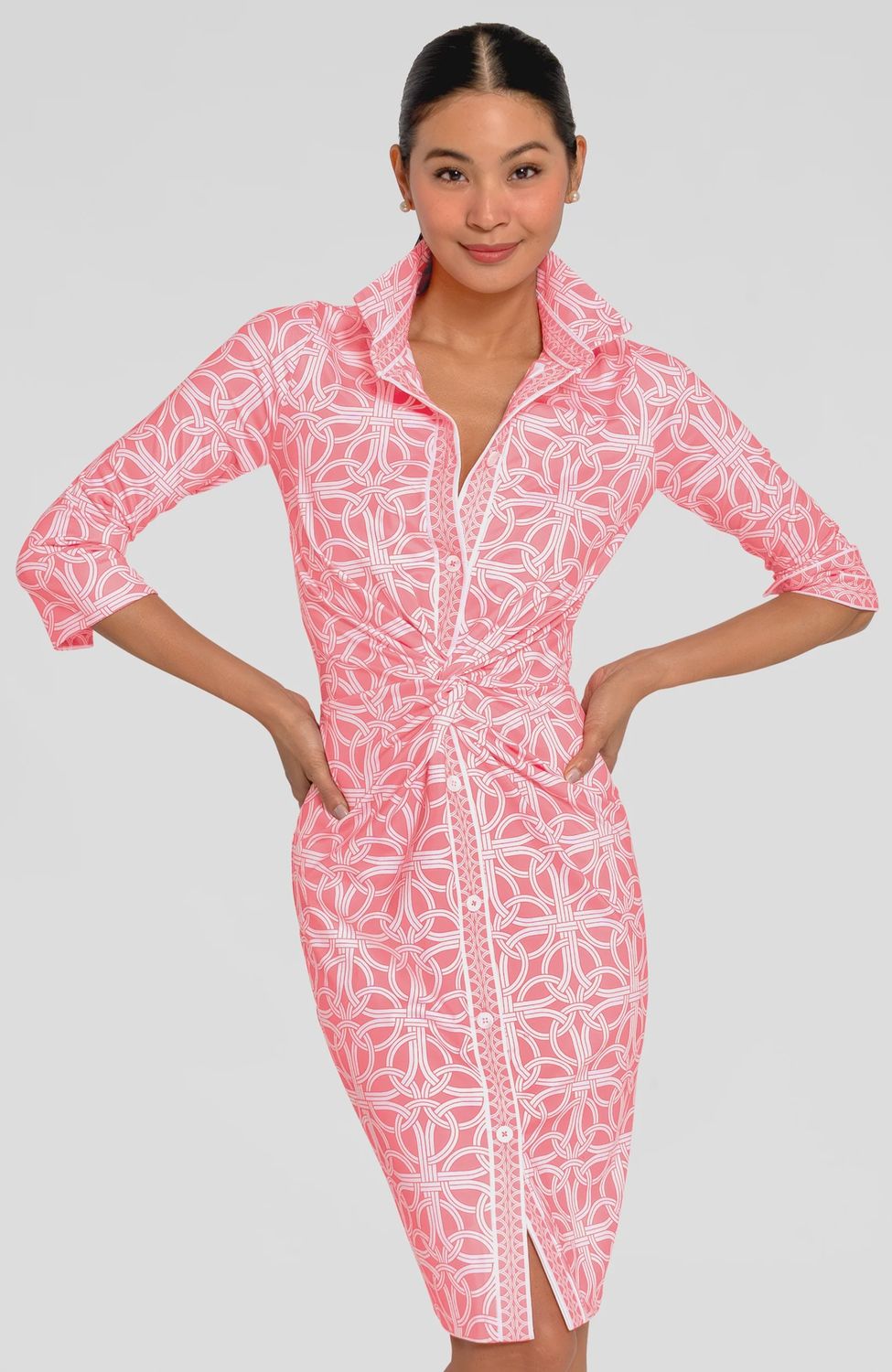 Gretchen Scott &quot;Twist &amp; Shout&quot; Dress - Ring Toss (JDTSRT)
