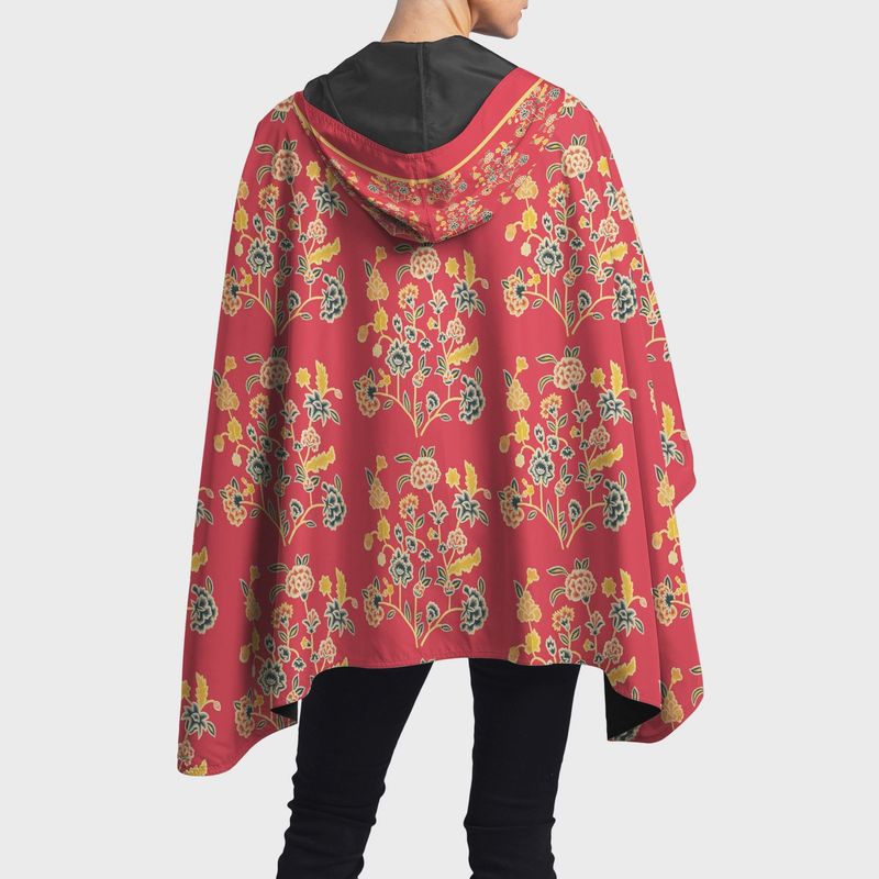 Rain Cape - &quot;Ellery Newport Ri Historical Society&quot; (One Size)